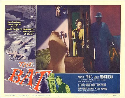 Bat Vincent Price Agnes Moorehead - Click Image to Close