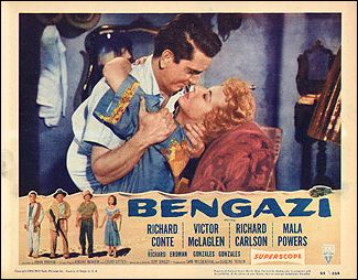BENGAZI Richard Conte #1 1955 - Click Image to Close