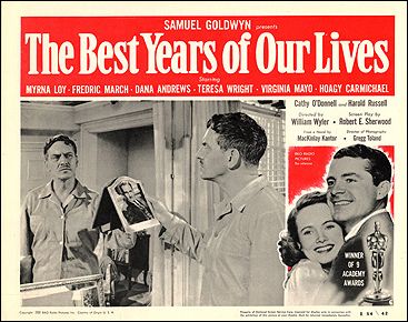 Best Years of Our Lives Myrna Loy Dana Andrews Fredrick March and andrews pictured - Click Image to Close