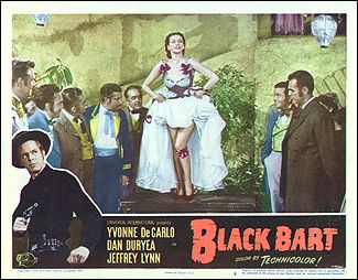 BLACK BART Yvonne De Carlo, Dan Duryea, Jeffery Lynn # 8 1947 - Click Image to Close
