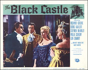 Black Castle Boris Karloff Lon Chaney #8 1958 - Click Image to Close