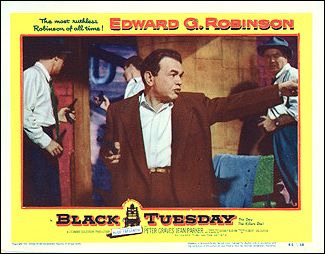 BLACK TUESDAY Staring Edward G.Robinson #3 1955 - Click Image to Close