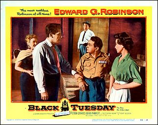 BLACK TUESDAY Staring Edward G.Robinson #8 1955 - Click Image to Close