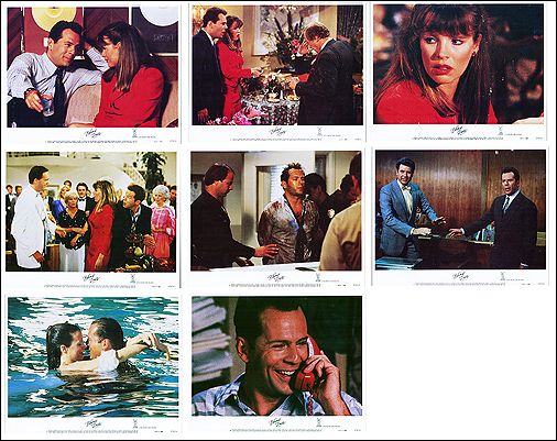 BLIND DATE Bruce Willis 1987 8 card set - Click Image to Close