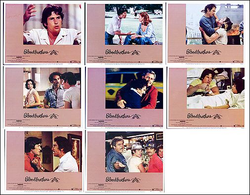 BLOOD BROTHERS Richard Gere, Paul Sorvino set 8 card 1978 - Click Image to Close