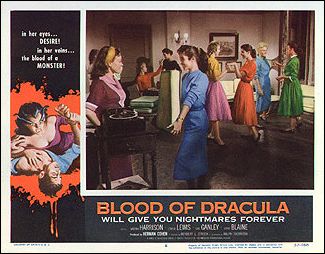 BLOOD OF DRACULA #6 1957 - Click Image to Close