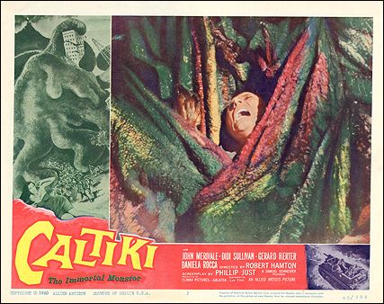 Caltiki The Immortal Monster Monster pictured - Click Image to Close