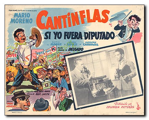 Si Yo Fuerda Diputado Cantinflas Mario Moreno Gloria Mange - Click Image to Close