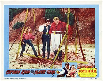 Captain Kidd and the Slave Girl Tony Dexter, Eva Gabor 1954 # 3 - Click Image to Close