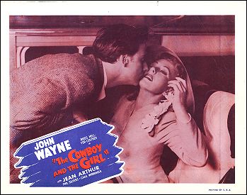 Cowboy and the Girl John Wayne 1960 - Click Image to Close