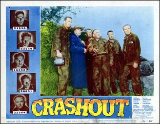 CRASHOUT 1954 8 card set - Click Image to Close