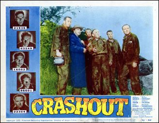 CRASHOUT 1954 8 card set