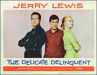 Delicate Delinquent #4 from the 1957 movie. Staring Jerry Lewis. - Click Image to Close