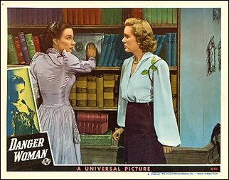 DANGER WOMAN lobby card #2 from the 1937 movie. Staring Sally Eilers - Click Image to Close