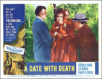 Date with Death Horror # 8 from the 1959 movie. Staring John Agar, Gloria Talbott - Click Image to Close