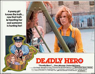 DEADLY HERO lobby card set from the 1976 movie - Click Image to Close