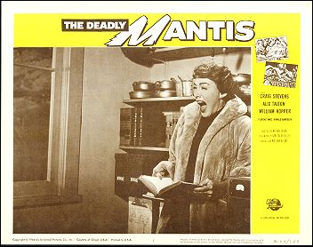 DEADLY MANTIS #1 from the 1964R movie. Horror. Craig Stevens, Alix Talton, William Hopper - Click Image to Close