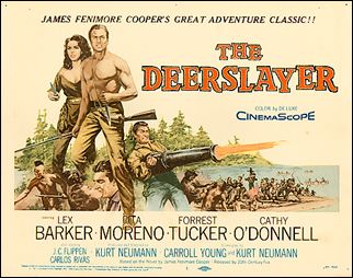 Deerslayer #7 from the 1957 movie. Staring Lex Barker Rita Moreno - Click Image to Close