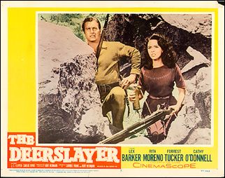 Deerslayer #1 from the 1957 movie. Staring Lex Barker Rita Moreno - Click Image to Close