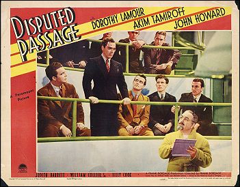 Disputed Passage 1939 movie. Staring Dorothy Lamour
