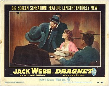 Dragnet Jack Webb Sgt. Joe Friday - Click Image to Close