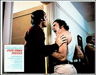 Five Easy Pieces Jack Nicholson - Click Image to Close