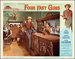 Four Fast Guns - Click Image to Close