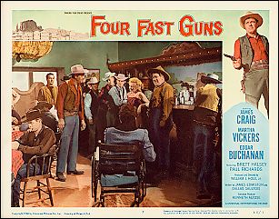 Four Fast Guns - Click Image to Close