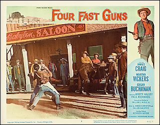 Four Fast Guns - Click Image to Close