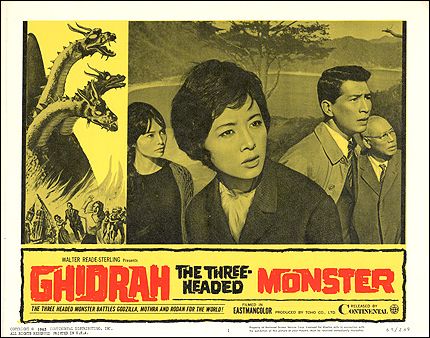 Ghidrah the Three Headed Monster Toho Honda - Click Image to Close