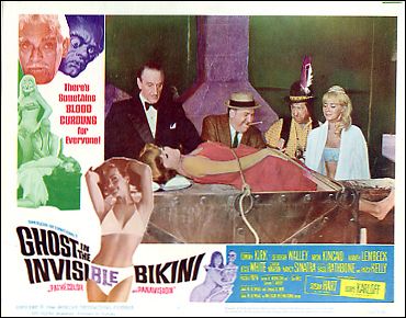 Ghost and the Invisible Bikini Boris Karloff 1966 # 5