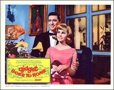 Gidget Goes To Rome Gidget pictured with man - Click Image to Close