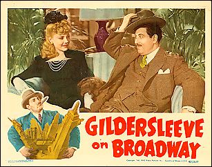 Gildersleeve on Broadway 1943 - Click Image to Close