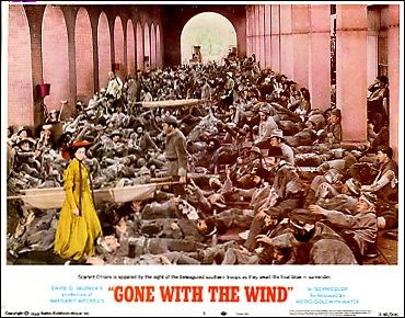 Gone with the Wind Clark Gable Vivian Leith Olivia DeHaviland Hattie MxDaniel R68 #5