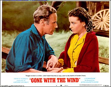 Gone with the Wind Clark Gable Vivian Leith Olivia DeHaviland Hattie MxDaniel R67 #6 - Click Image to Close