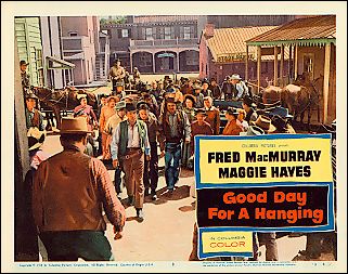 Good Day for a Hanging Fred MacMurray Maggie Hayes 1959 # 8 - Click Image to Close