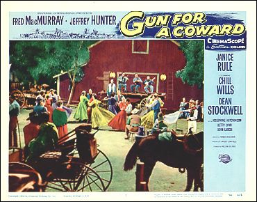 Gun for A Coward Fred MacMurry Jeffery Hunter Chill Wills