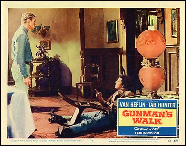 Gunman's Walk Van Heflin Tab Hunter