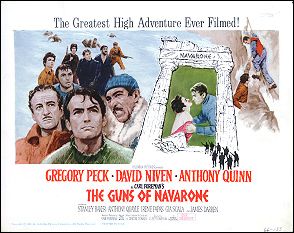 GUNS OF NAVERONE GREGORY PECK, ANTHONY QUINN 1966 TC