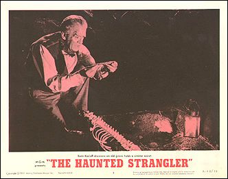 HAUNTED STRANGLER Boris Karloff R62 # 7 - Click Image to Close