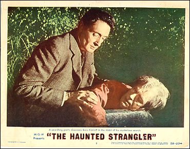 Haunted Strangler Boris Karloff pictured - Click Image to Close