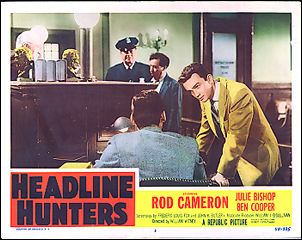 Headline Hunters Rod Cameron 1955 # 3 Crime - Click Image to Close