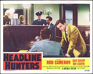 Headline Hunters Rod Cameron 1955 # 3 Crime