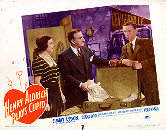 Henry Aldrich Plays Cupid Jimmy Lydon 1943 - Click Image to Close