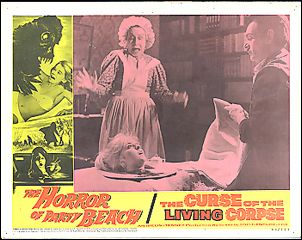 Horror of Party Beach / Curse of the Living Corpse 1964 # 1 - Click Image to Close