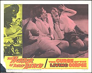 Horror of Party Beach / Curse of the Living Corpse 1964 # 7 - Click Image to Close