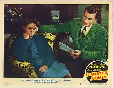 If Winter Comes Walter Pidgeon Deborah Kerr Angela Lansbury - Click Image to Close