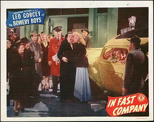 IN FAST COMPANY Leo Gorcey, Bowery Boys 1946 # 1 - Click Image to Close