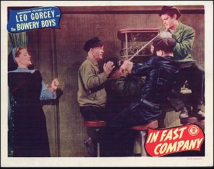 IN FAST COMPANY Leo Gorcey, Bowery Boys 1946 # 3 - Click Image to Close