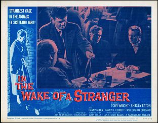 In The Wake Of A Stranger Tony Wright, Shirley Eaton, Danny Green 1960 # 8 - Click Image to Close
